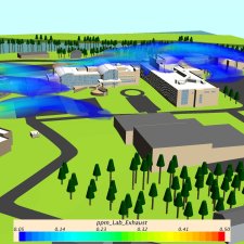 Binghamton University - Energy R&D Building CFD Studies