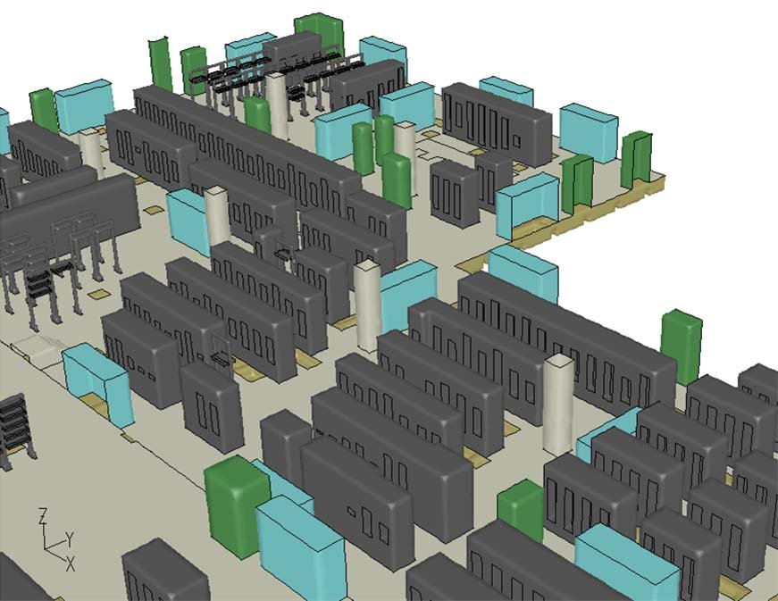 3D geometry CFD modeling