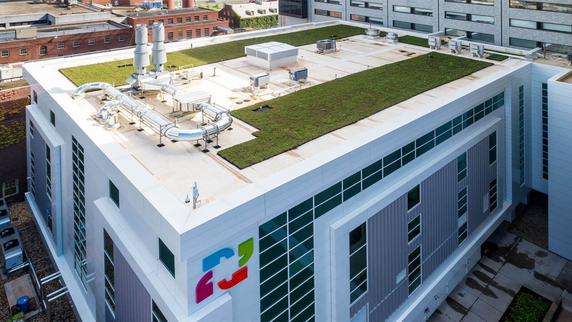 Hartford Hospital - View of Rooftop