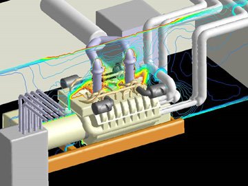 CFD modeling - calculating room tempuratures