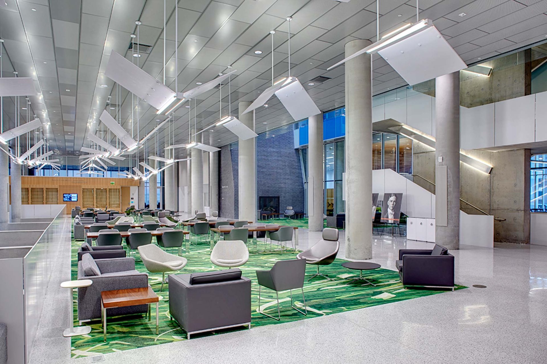 Syracuse University - Dineen Hall -  common area